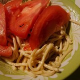 にんにくトマトスパゲティサラダ